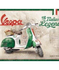 Blechschild Vespa