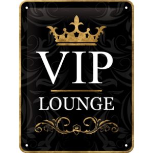 Schild Metall VIP LOUNGE