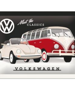 Blechschild 15x20cm VW Bulli
