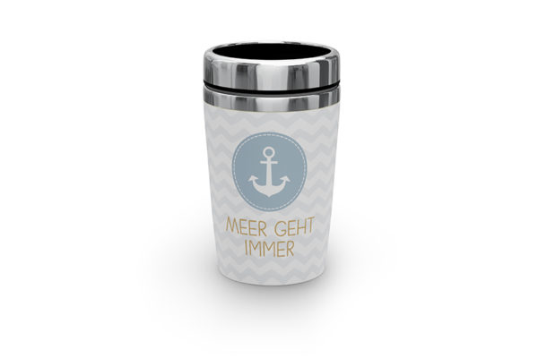 Thermo-Becher Coffee to go Meer