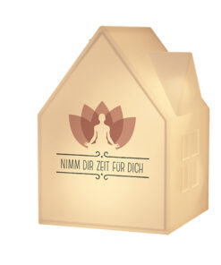 LED Leuchthaus Nimm dir Zeit für dich