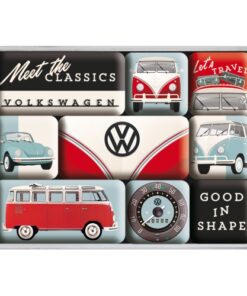 Magnetset 9-teilig VW Meet the classics