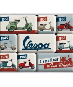 Magnetset 9-teilig Vespa