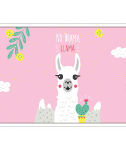 Frühstücksbrettchen<br>No Drama Lama