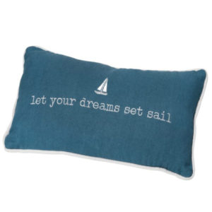 Traumkissen Räder, Let your dreams set sail