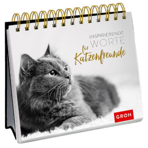 Spiralkalender Inspirierende Worte für Katzenfreunde