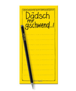 Block Dädsch mr gschwend