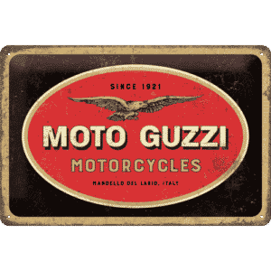 Blechschild 20x30cm Moto Guzzi