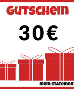 Geschenk-Gutschein 30 Euro
