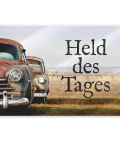 Frühstücksbrettchen Held des Tages