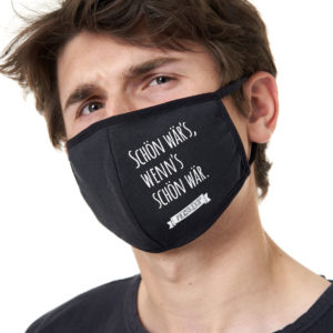 Pechkeks Maske Schön wär's