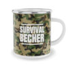 Emaille Becher Survival Becher