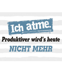 Frühstücksbrettchen Ich atme.