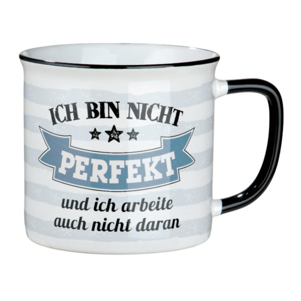 Tasse Ich bin nicht perfekt