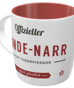 Keramiktasse Offizieller Hunde-Narr