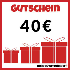 Geschenk-Gutschein 40 Euro
