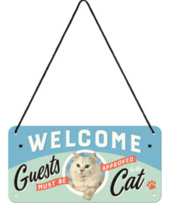 Alternative view of Schild Metall 10 x 20 cm<br>Welcome