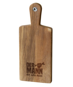 Holzbrett Der Mann, der alles kann