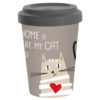Coffee to go Bambus Home is where my cat is