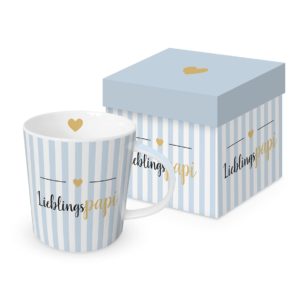 Tasse in Geschenkbox Lieblingspapi