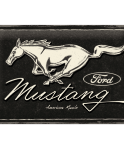Metall Schild Ford Mustang