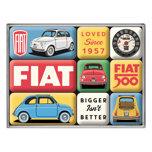 Magnet-Set Fiat 500