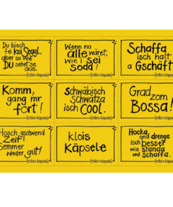 Stickerpostkarte 9 Motive