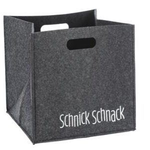 Aufbewahrungsbox Filz Schnick Schnack