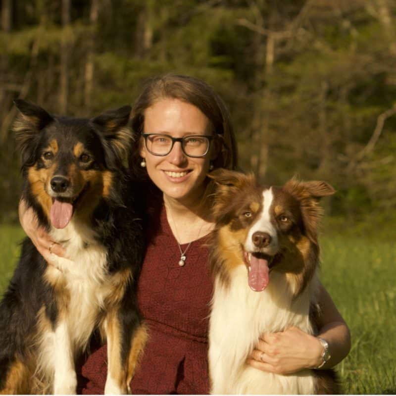 Foto Bianca mit Hunden