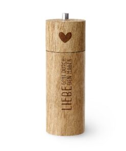 Pfeffermühle Liebe geht durch den Magen