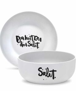 Da hast Du den Salat Schüssel