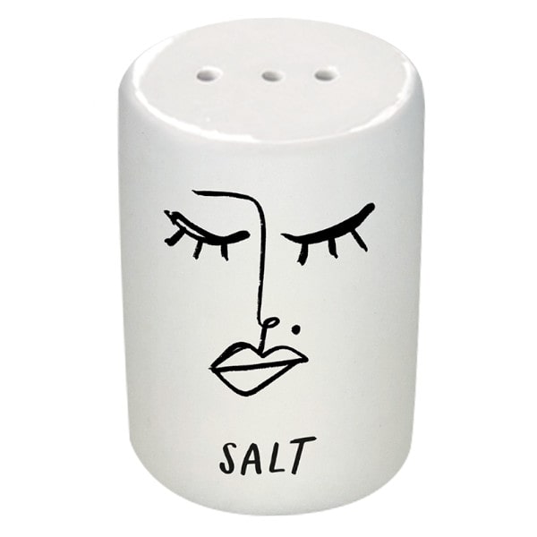Salz- und Pfefferstreuer Set Gesicht