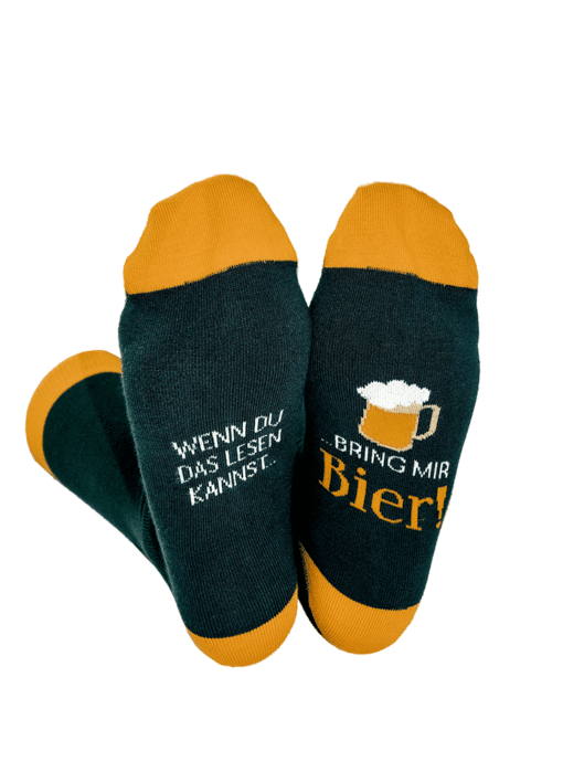 Coole Socke Bier
