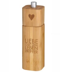 pfeffermühle spruch