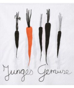 Servietten Junges Gemüse