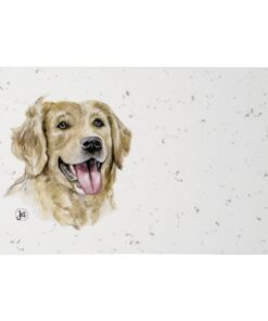 Frühstücksbrettchen Hund Golden Retriever