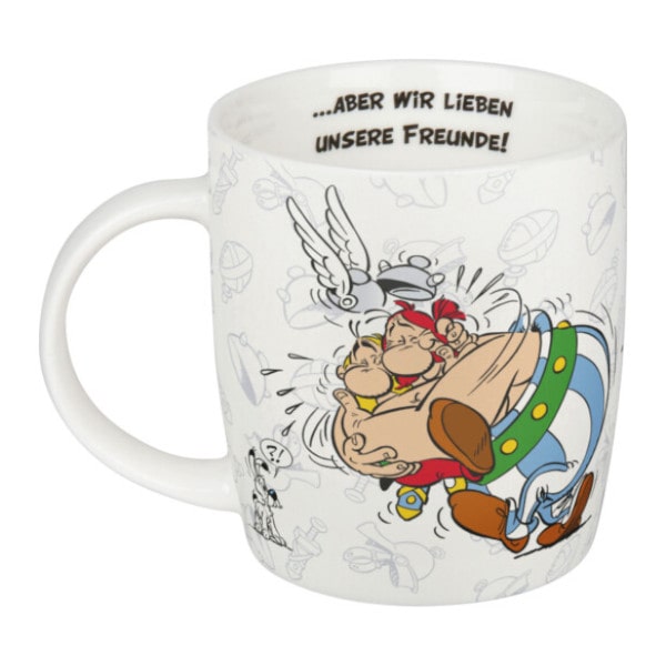 Becher Asterix Lieben unsere Freunde