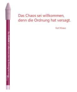 Bleistift CEDON rot Kraus Chaos