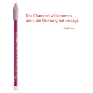 Bleistift CEDON rot Kraus Chaos
