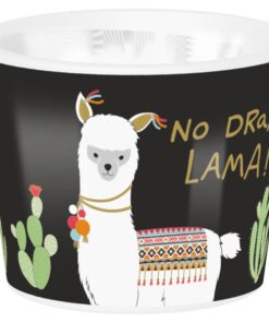 Eierbecher Motiv No drama Lama