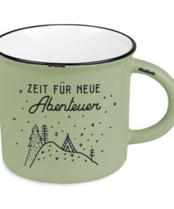 Tasse Vintage Neue Abenteuer