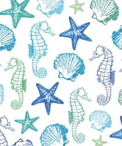 Servietten Maritim Meerestiere