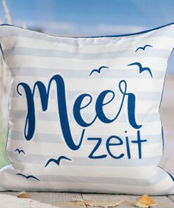 Stoff Kissen Meerzeit