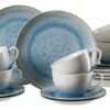Oslo Kaffeeservice Olso | 18-teilig | blau