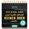 Postkarten Kalender 2024 Kein Bock