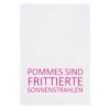 Geschirrtuch Pommes