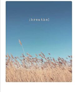 Art Poster Breathe 30x 40 cm