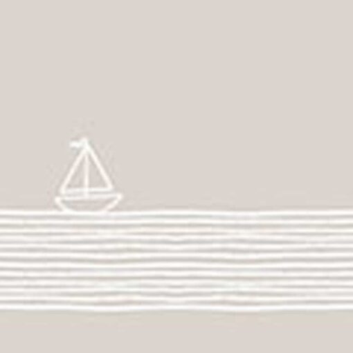 Serviette PPD Schiff Taupe
