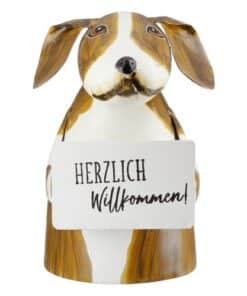 Zaunfigur Hund Eisen