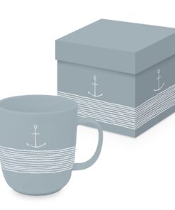 Tasse Blau Anker